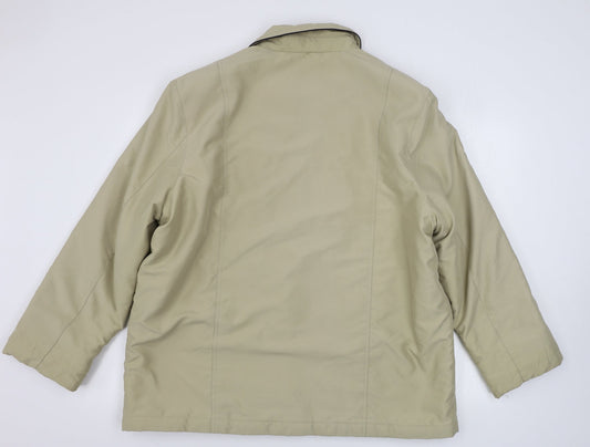 Preworn Womens Beige Jacket Coat Size 20