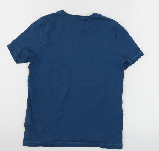 F&F Boys Blue Basic T-Shirt Size 6-7 Years