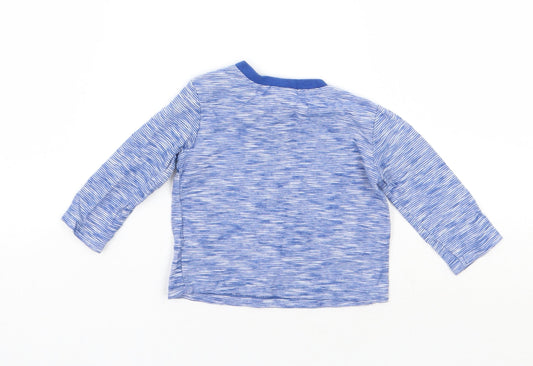 F&F Boys Blue Camisole T-Shirt Size 3-6 Months