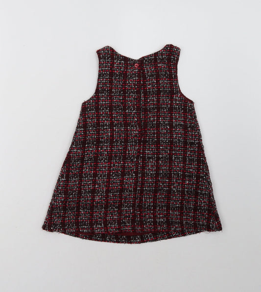 Dunnes Stores Girls Red A-Line Size 2-3 Years