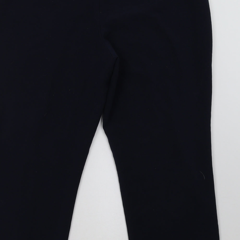 vida vi Womens Blue Trousers Size 14 L27 in