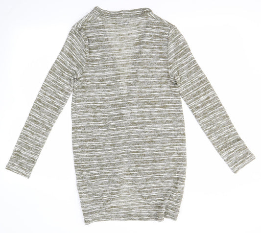 Matalan Womens Green Cardigan Jumper Size 8