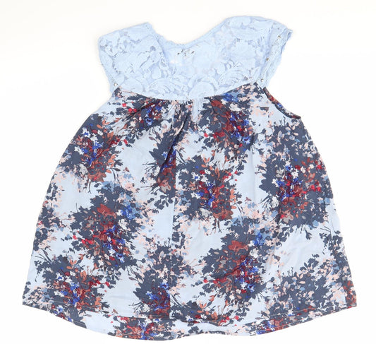 NEXT Womens Multicoloured Floral Basic Blouse Size 6