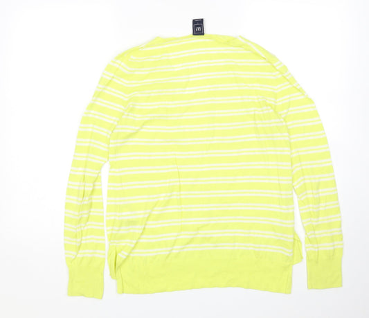 Gap Womens Multicoloured Striped Pullover Jumper Size S