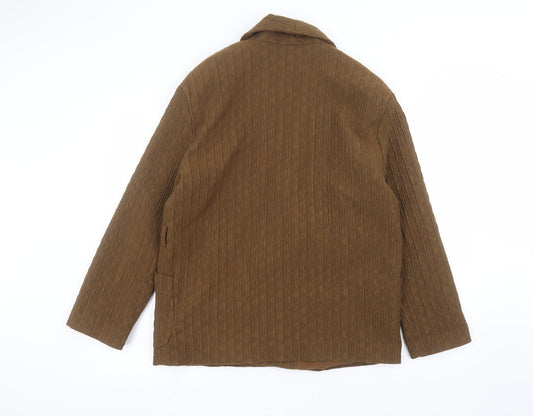 Promod Womens Brown Jacket Size 12