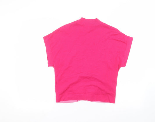 Marks and Spencer Womens Pink Cardigan Jumper Size 10