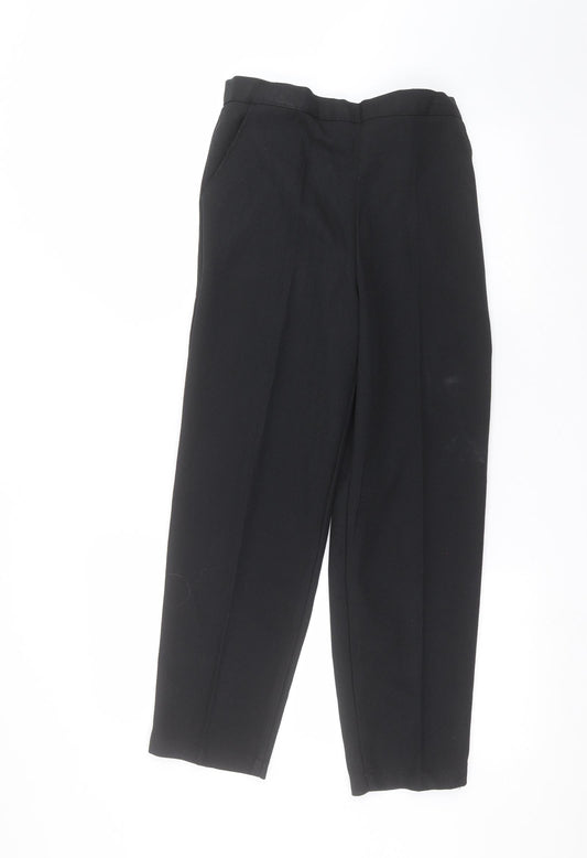 emma collection Womens Black Trousers Size 10 L25 in