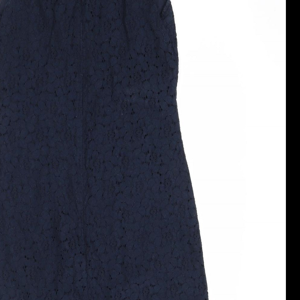 Hollister Womens Blue Pencil Dress Size M