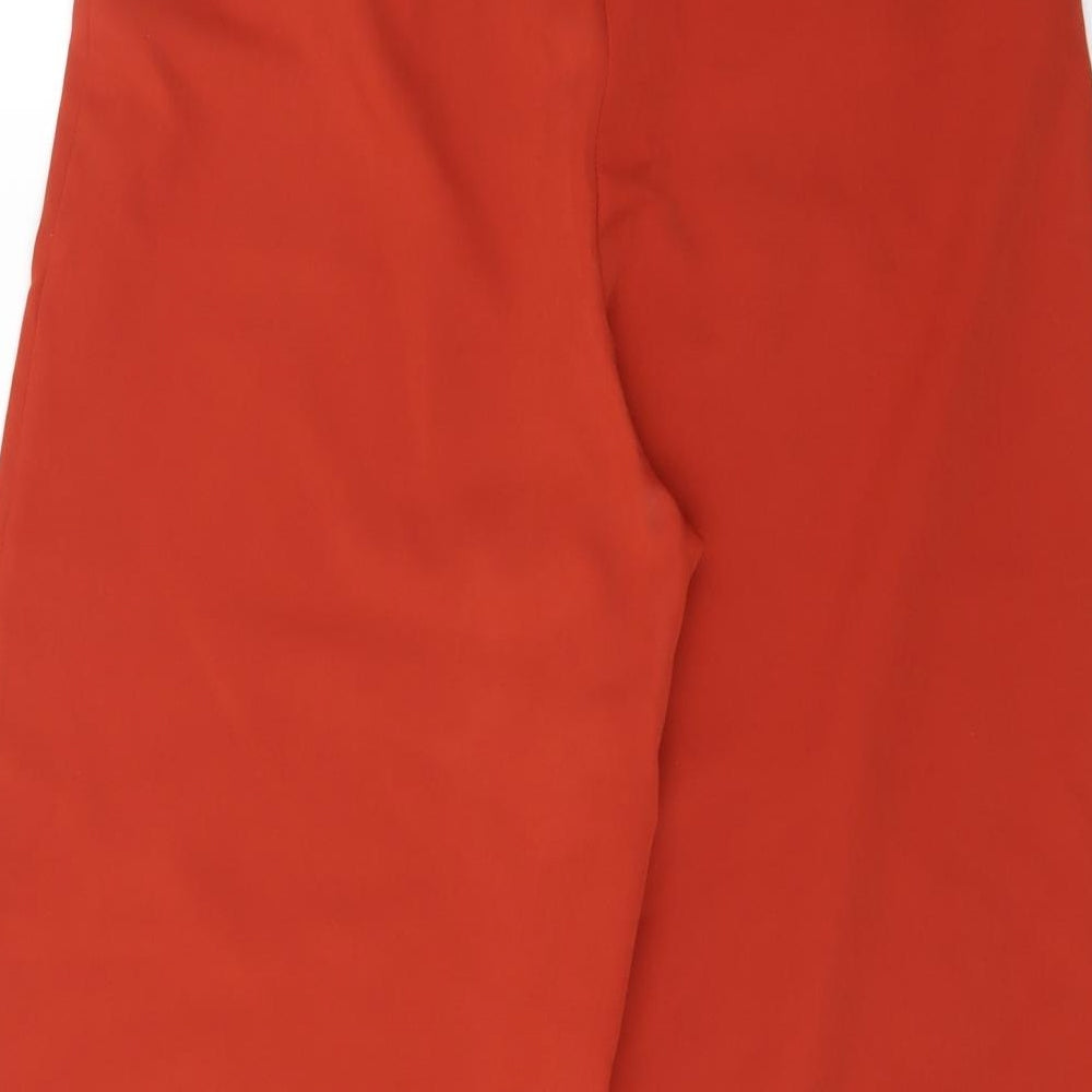 New Look Womens Orange Trousers Size 12 L28 in