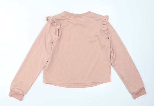 Friends Womens Pink Pullover Jumper Size 8 - Friends