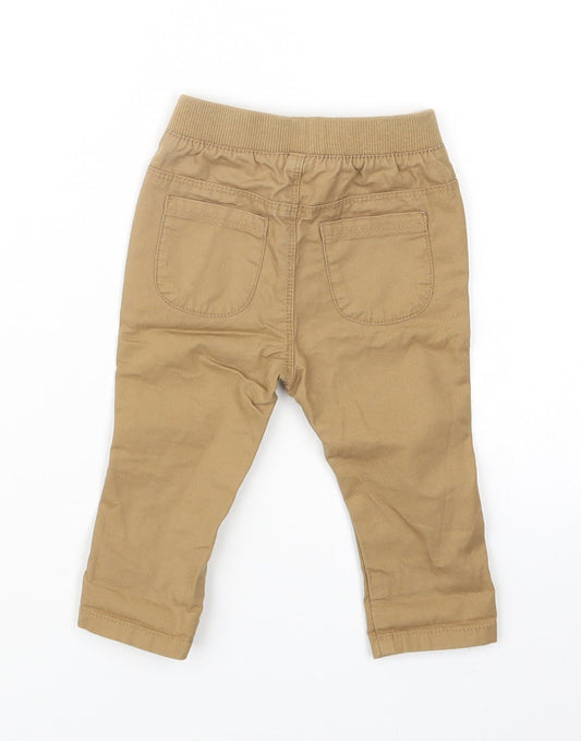 Matalan Boys Brown Capri Trousers Size 3-6 Months