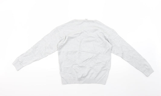 TU Girls Silver Pullover Jumper Size 12 Years