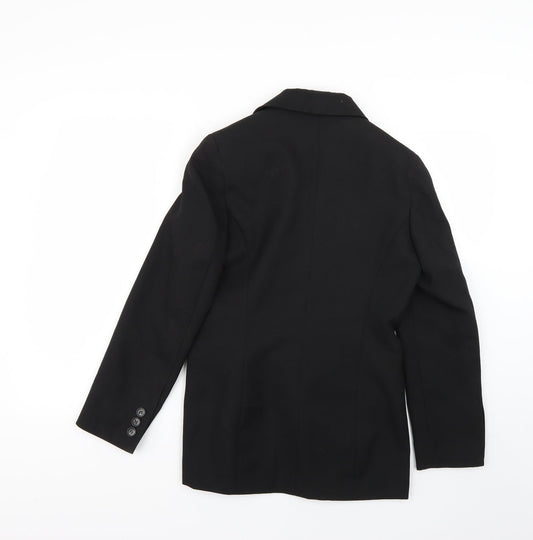 ccdk Womens Black Jacket Blazer Size 8
