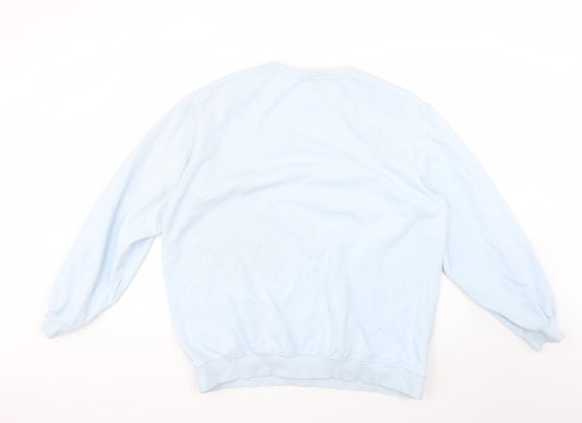 H&M Womens Blue Pullover Jumper Size XL