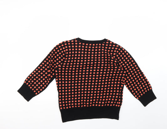 Debenhams Womens Multicoloured Geometric Pullover Jumper Size 12