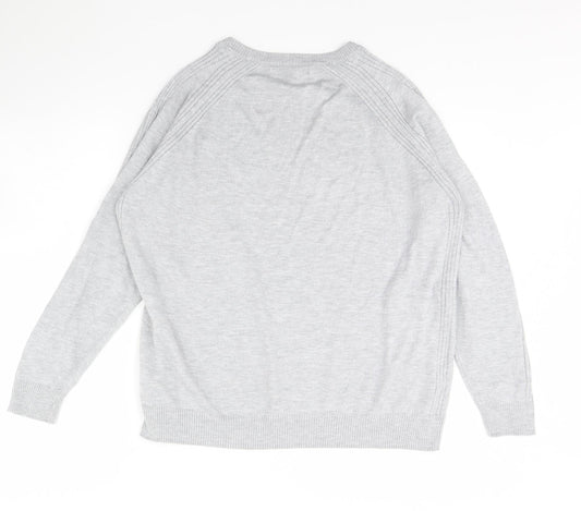 NEXT Womens Grey Pullover Jumper Size L