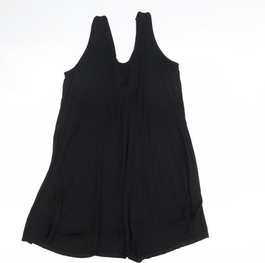 M&S Womens Black Shift Size 14