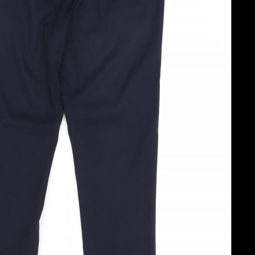 NEXT Womens Blue Trousers Size 10 L29 in