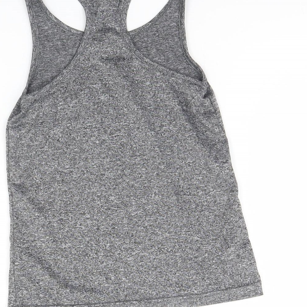 Primark Girls Grey Basic Tank Size 7 Years