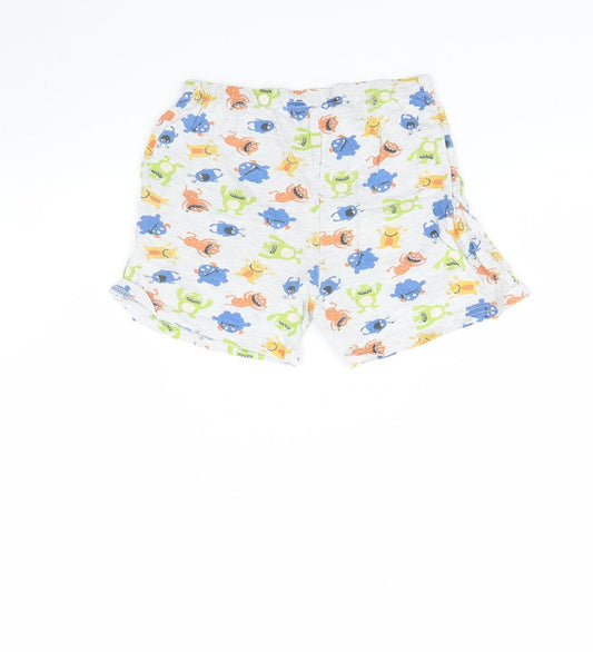 Primark Boys Green Spotted Sleep Shorts Size 6 Years