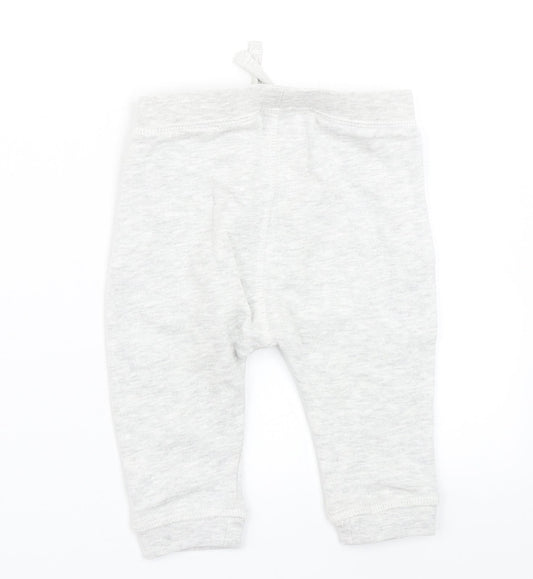 NEXT Boys Grey Jogger Trousers Size 3-6 Months