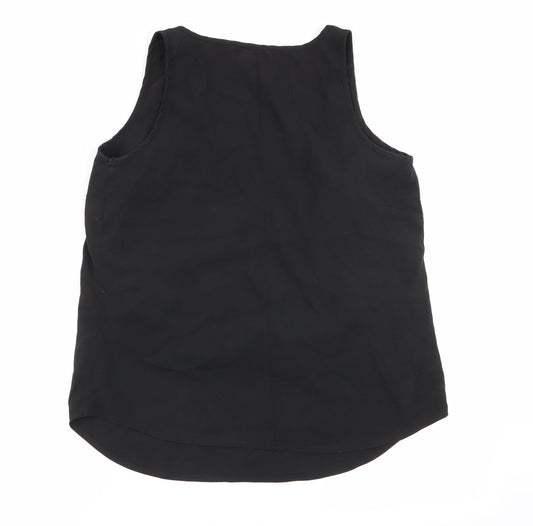 Simply Be Womens Black Basic Blouse Size 12