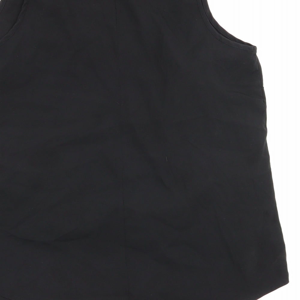 Simply Be Womens Black Basic Blouse Size 12