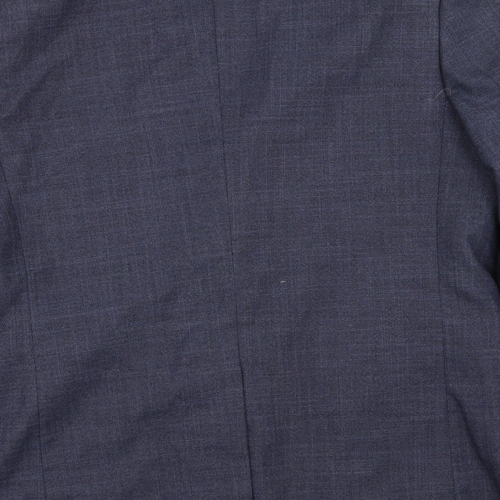 Cedar Wood State Mens Blue Jacket Blazer Size 42