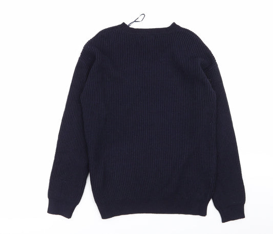 Papaya Womens Blue Pullover Jumper Size S