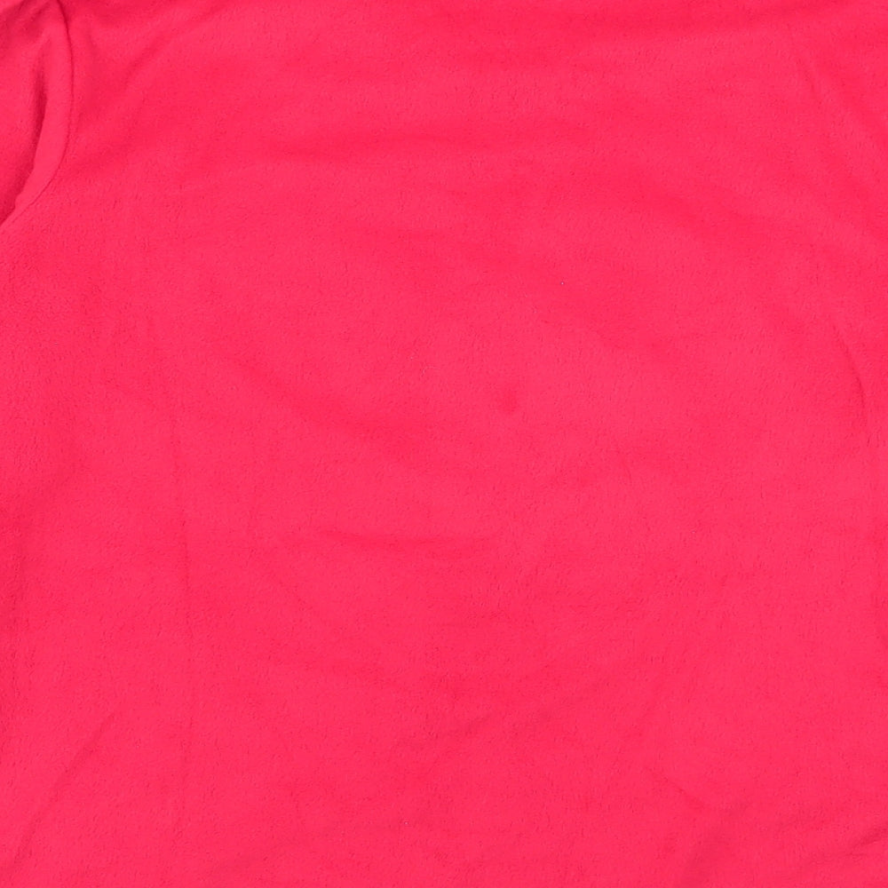 Disney Womens Red Solid Top Pyjama Top Size L