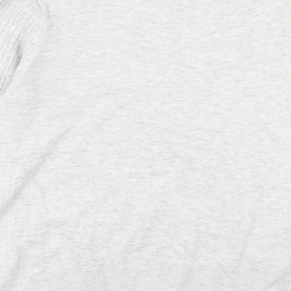 H&M Womens Grey Pullover Jumper Size XL