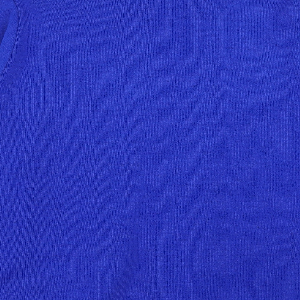 Envy Womens Blue Cardigan Jumper Size L