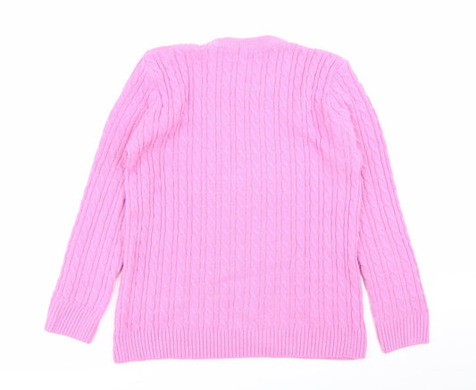 Insight Womens Pink Pullover Jumper Size S - size s/m