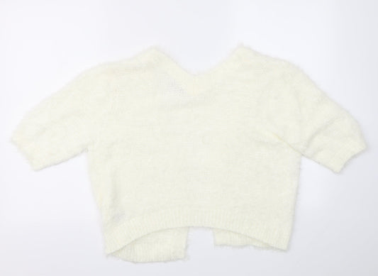 NEXT Womens Ivory Cardigan Jumper Size M