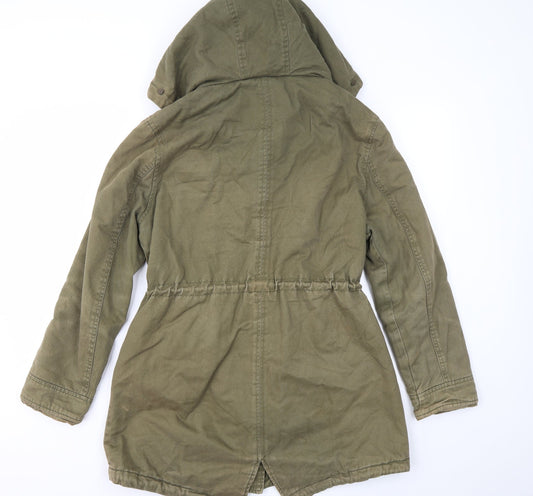 Debenhams Womens Green Jacket Coat Size 10