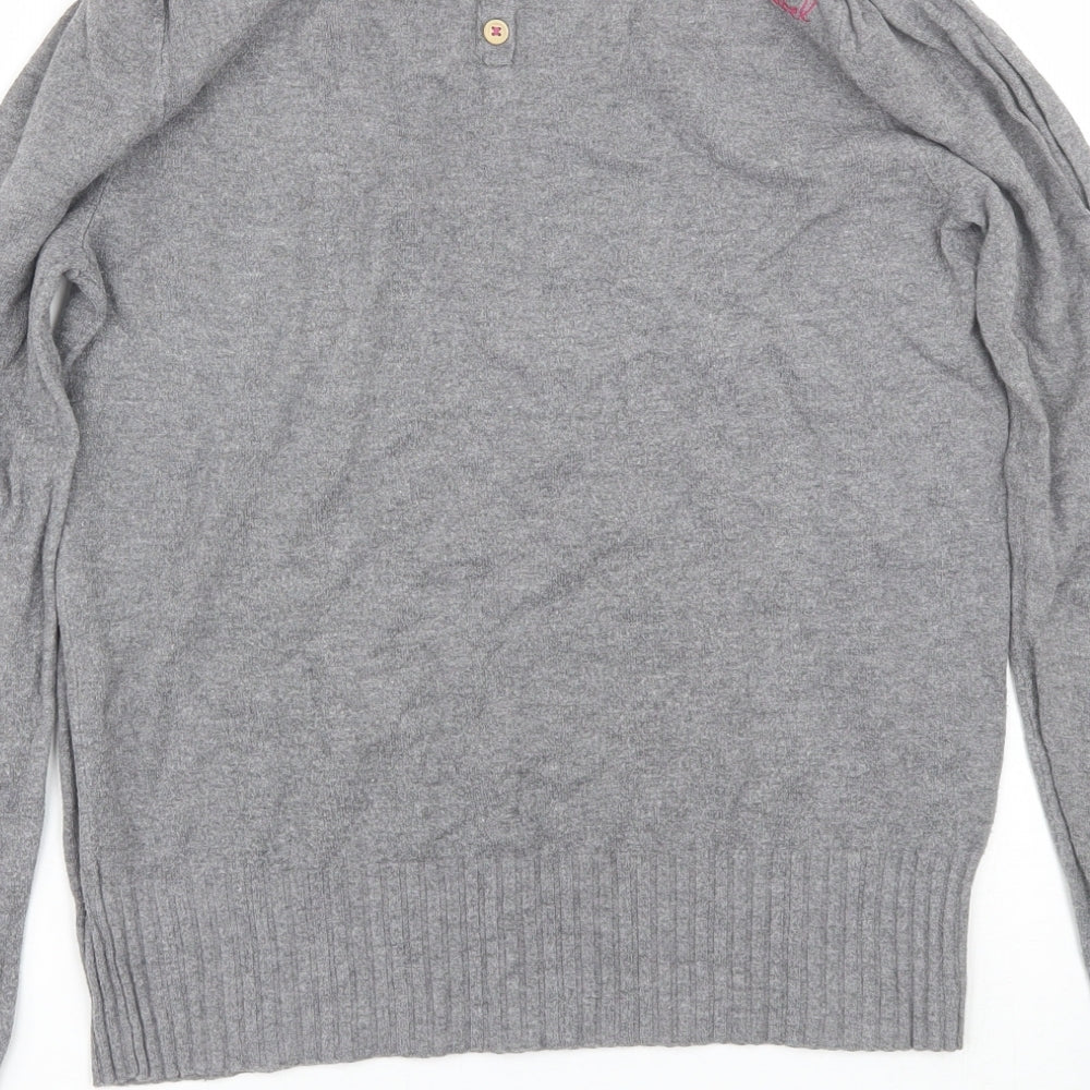 Love Label Womens Grey Pullover Jumper Size 14