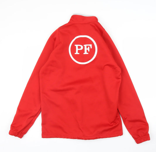 Errea Mens Red Pullover Jumper Size M