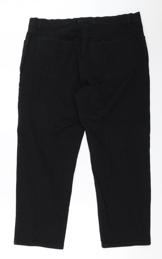 Preworn Womens Black Mom Jeans Size L L27 in