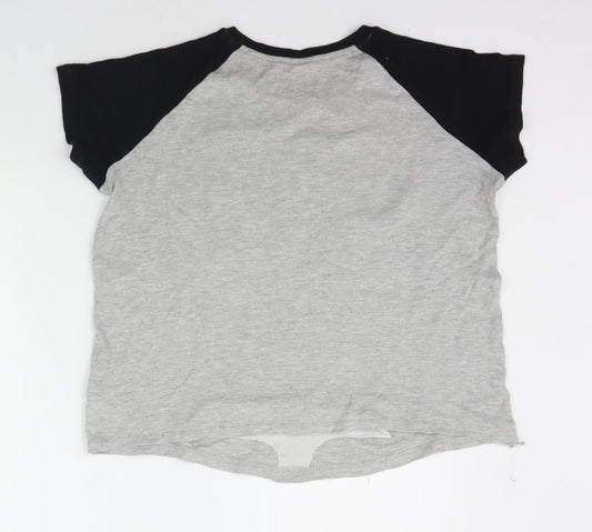 George Boys Grey Solid Pyjama Top Size 12-13 Years - HARRY POTTER