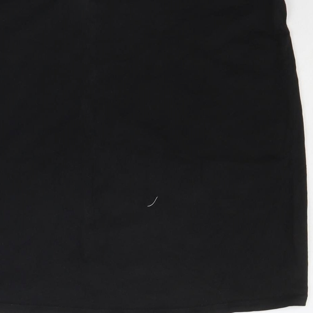 Divided Womens Black A-Line Skirt Size M