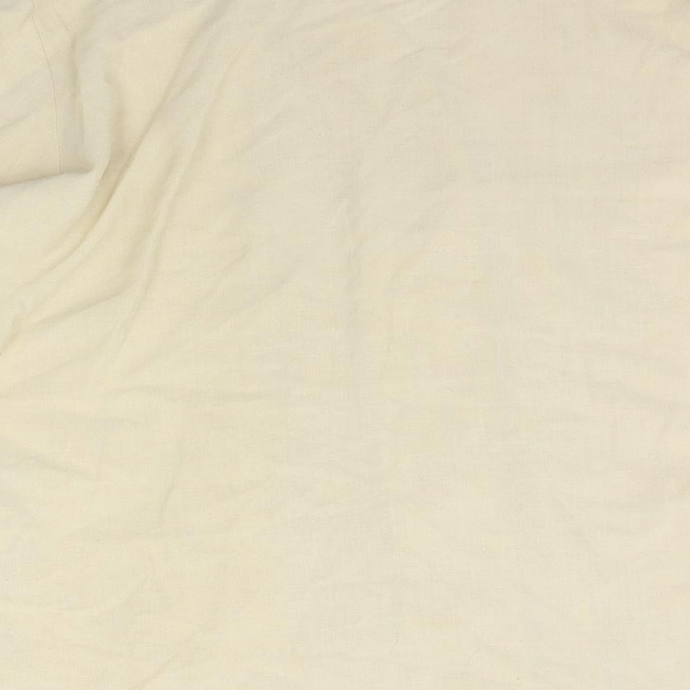 Marks and Spencer Womens Beige Basic Button-Up Size 12