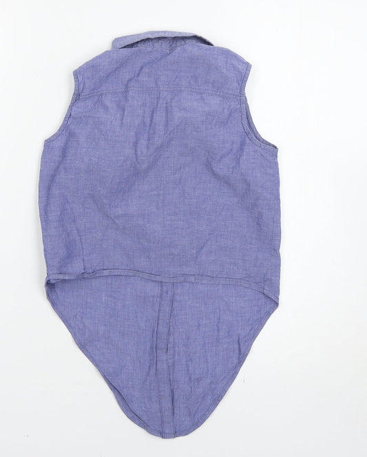 H&M Girls Blue Basic Casual Size 10-11 Years