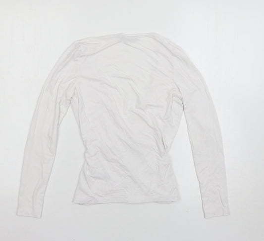 ASOS Womens White Basic T-Shirt Size 4