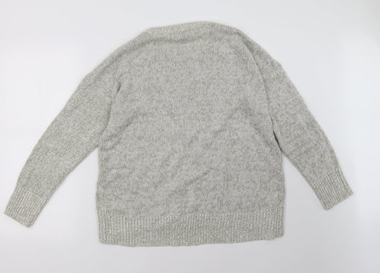 New London Mens Beige Pullover Sweatshirt Size L