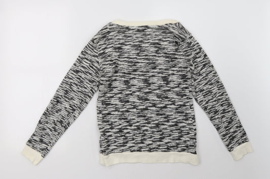 Dorothy Perkins Womens Grey Pullover Sweatshirt Size 10