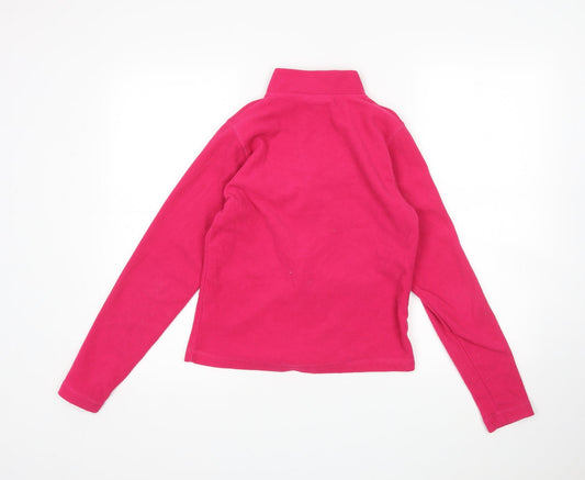 Miss Fiori Girls Pink Full Zip Sweatshirt Size 13 Years
