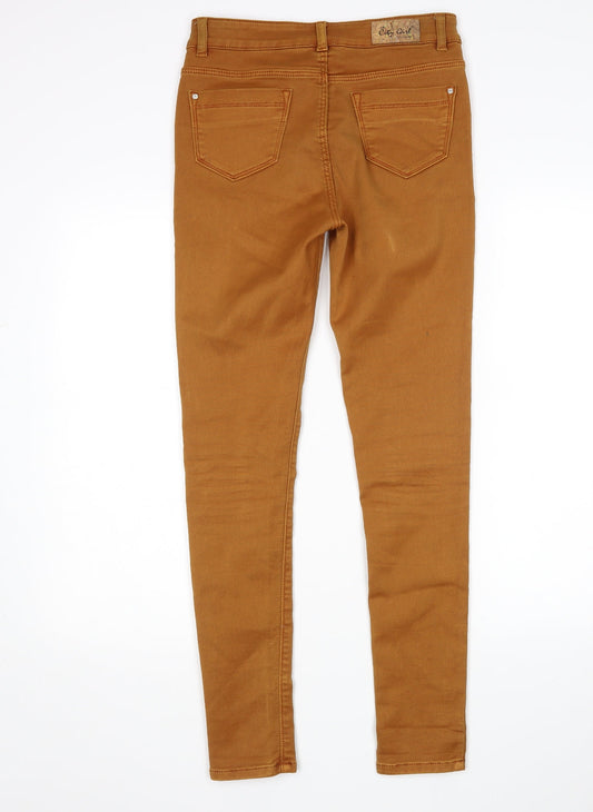 City Girl Womens Brown Skinny Jeans Size 30 in L29 in