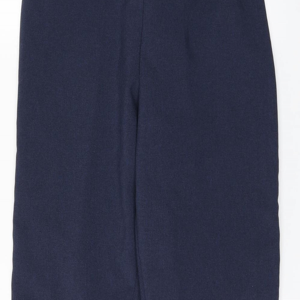 Preworn Womens Blue Trousers Size 16 L26 in