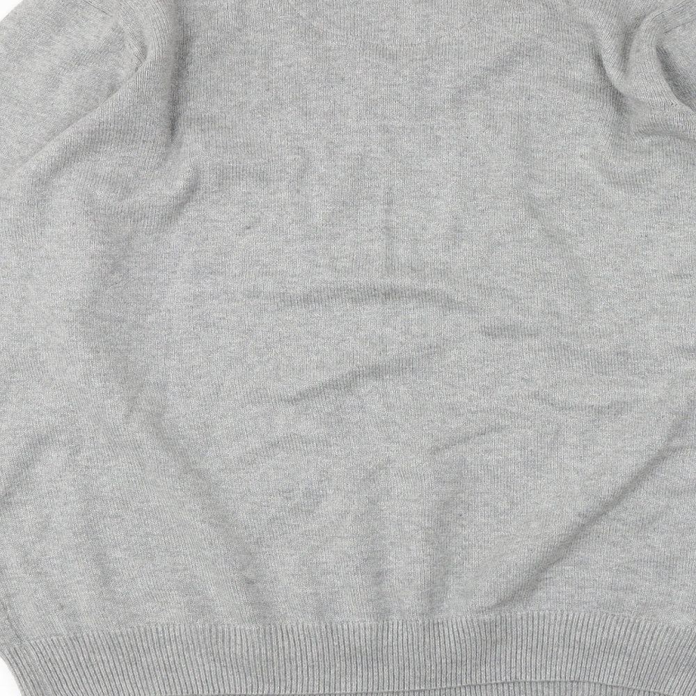 Marks and Spencer Mens Grey Pullover Jumper Size L