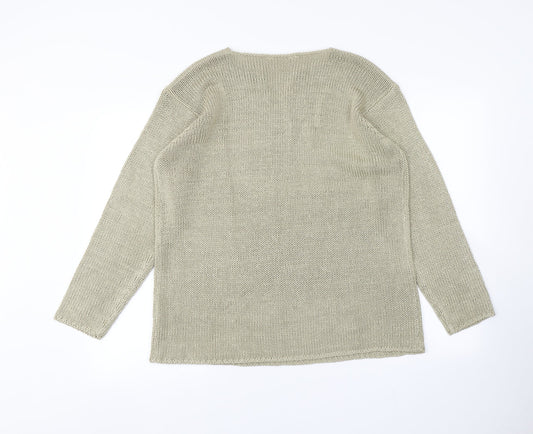For Women Womens Brown Pullover Jumper Size 18